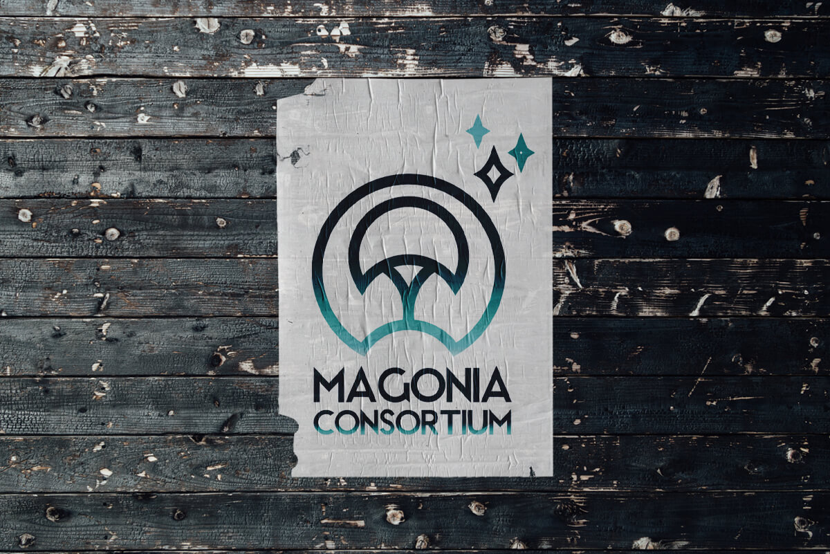 Logo du Magonia Consortium de la série "Après l'effondrement"