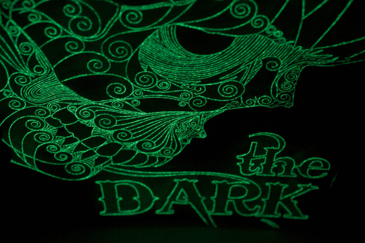 The Dark (détail dans le noir)